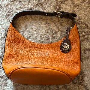 Dooney & Bourke Vibrant Orange Hobo Bag